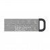 Memorie USB Kingston DataTraveler Keyson, 128GB, USB 3.2, Metalic, Silver