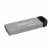 Memorie USB Kingston DataTraveler Keyson, 32GB, USB 3.2, Metalic, Silver