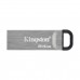 Memorie USB Kingston DataTraveler Keyson, 64GB, USB 3.2, Metalic, Silver