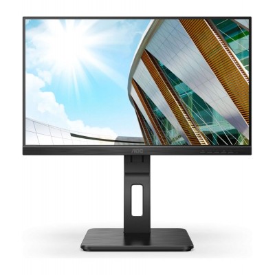 Monitor LED AOC 22P2DU, 21.5 inch, Full HD, 4 ms, 75 Hz, Negru