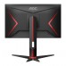 Monitor Gaming AOC 24G2U5/BK, 23.8 inch, Full HD, 1 ms, 75 Hz, Negru