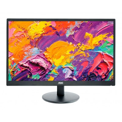 Monitor LED AOC E2270SWN, 21.5 inch, Full HD, 5 ms, 60 Hz, Negru