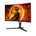 Monitor Curbat Gaming AOC C27G3U/BK, 27 inch, Full HD, 1 ms, 165 Hz, Negru