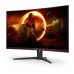 Monitor Curbat Gaming AOC C32G2AE/BK, 31.5 inch, Full HD, 4 ms, 165 Hz, Negru