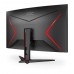 Monitor Curbat Gaming AOC C32G2AE/BK, 31.5 inch, Full HD, 4 ms, 165 Hz, Negru