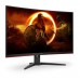 Monitor Curbat Gaming AOC C32G2ZE/BK, 31.5 inch, Full HD, 1 ms, 240 Hz, Negru
