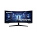 Monitor Curbat Gaming Samsung Odyssey G5, LC34G55TWWRXEN, 34 inch, Ultra WQHD, 1 ms, 165 Hz, Negru