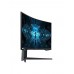 Monitor Gaming Curbat Samsung Odyssey G7, LC27G75TQSRXEN, 27 inch, WQHD, 1 ms, 240 Hz, Negru