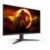 Monitor Gaming AOC 24G2SAE/BK, 23.8 inch, Full HD, 4 ms, 165 Hz, Negru