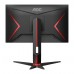 Monitor Gaming AOC 24G2U/BK, 23.8 inch, Full HD, 1 ms, 144 Hz, Negru