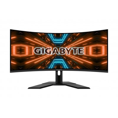 Monitor Curbat Gaming Gigabyte G34WQC, 34 inch, Ultra Wide QHD, 1 ms, 144 Hz, Negru