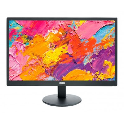 Monitor LED AOC E2070SWN, 19.5 inch, HD, 60 Hz, Negru