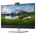 Monitor LED Dell C2722DE, 27 inch, QHD, 8 ms, 60 Hz, Webcam, Negru / Alb