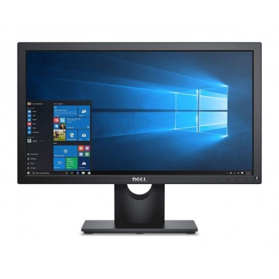 Monitor LED Dell E2016HV, 20 inch, HD+, 5 ms, 60 Hz, Negru