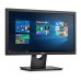 Monitor LED Dell E2016HV, 20 inch, HD+, 5 ms, 60 Hz, Negru