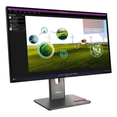 Monitor Lenovo ThinkVision P27Q-40 27 inch, 2560 x 1440 px, IPS, 4 ms, 120 Hz, Office Monitor Lenovo ThinkVision P27Q-40 27 inch, 2560 x 1440 px, IPS, 4 ms, 120 Hz, Office