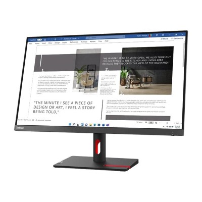 Monitor Lenovo ThinkVision S27i-30 27 inch, 1920 x 1080 px, IPS, 4 ms, 100 Hz, Office