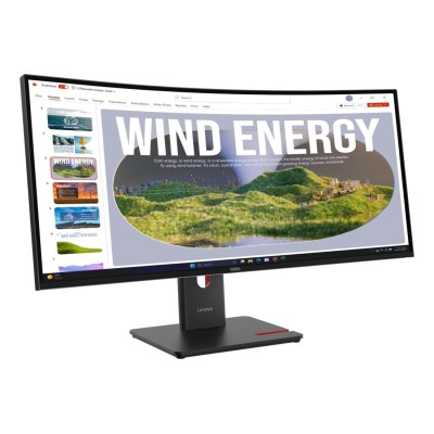 Monitor Lenovo ThinkVision T34WD-40 34 inch, 3440 x 1440 px, VA, 4 ms, 120 Hz, Business Monitor Lenovo ThinkVision T34WD-40 34 inch, 3440 x 1440 px, VA, 4 ms, 120 Hz, Business