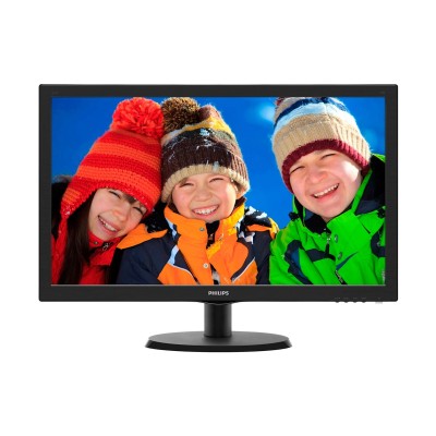 Monitor LED PHILIPS 21.5" Wide, Full HD, TN, 16:9, WLED, 5 ms, VGA, DVI, 223V5LSB