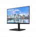 Monitor LED Samsung LF24T450FQRXEN, 24 inch, Full HD, 5 ms, 75 Hz, Negru