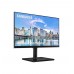 Monitor LED Samsung LF24T450FQRXEN, 24 inch, Full HD, 5 ms, 75 Hz, Negru