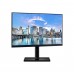 Monitor LED Samsung LF24T450FQRXEN, 24 inch, Full HD, 5 ms, 75 Hz, Negru