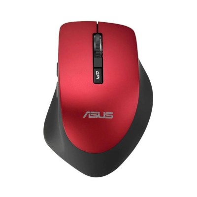 Mouse Wireless Asus WT425, 1600 DPI, USB, Negru/Rosu