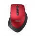 Mouse Wireless Asus WT425, 1600 DPI, USB, Negru/Rosu