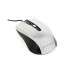 Mouse Gembird MUS-4B-01-BS, 1200 DPI, USB, Negru/Argintiu