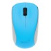 Mouse Wireless Genius NX-7000, 1200 DPI, USB, Albastru