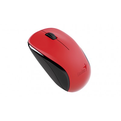 Mouse Wireless Genius NX-7000, 1200 DPI, USB, Rosu
