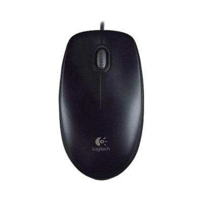 Mouse Logitech B100, 800 DPI, USB, Negru