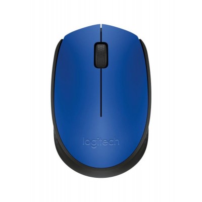 Mouse Wireless Logitech M171, 1000 DPI, USB, Albastru