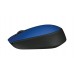 Mouse Wireless Logitech M171, 1000 DPI, USB, Albastru