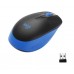 Mouse Wireless Logitech M190, 1000 DPI, USB, Negru/Albastru