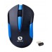 Mouse Wireless Serioux Drago 300, 1000 DPI, USB, Negru/Albastru