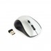 Mouse Wireless Gembird MUSW-4B-02-BS, 1600 DPI, USB, Negru/Argintiu