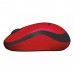Mouse Wireless Logitech M220 Silent, 1000 DPI, USB, Rosu