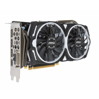 Placa video MSI Radeon RX 570 Armor OC, 8GB, GDDR5, 256-bit