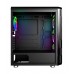 Carcasa nJoy Arena, ATX, Mid Tower, ARGB, Neagra, Fara sursa