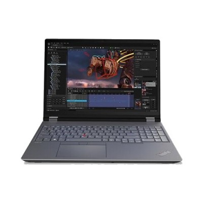 Laptop Lenovo ThinkPad P16 Gen 2 cu procesor Intel Core i7-14700HX până la 5.5GHz, 16" 1920 x 1200 px IPS, Anti-glare, 32GB DDR5, 1TB SSD, NVIDIA RTX 2000 Ada Generation 8GB, Windows 11 Pro, Storm Grey, 3 ani Laptop Lenovo ThinkPad P16 Gen 2 cu procesor Intel Core i7-14700HX până la 5.5GHz, 16" 1920 x 1200 px IPS, Anti-glare, 32GB DDR5, 1TB SSD, NVIDIA RTX 2000 Ada Generation 8GB, Windows 11 Pro, Storm Grey, 3 ani