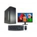 Pachet Calculator Office Assistant cu Monitor, procesor Intel Pentium Gold G5400, Coffee Lake, 3.7GHz, 4 GB DDR4, HDD 1 TB, SSD 120 GB, DVDRW, Windows 10 Pro 64bit, Monitor LED Acer K202HQLA 19.5" HD, tastatura si mouse