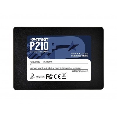 SSD Patriot P210, 128 GB, SATA III, 2.5 inch
