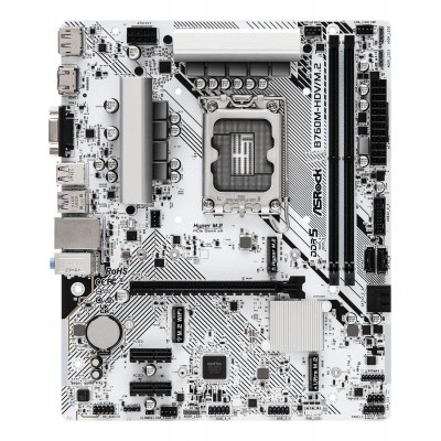 Placa de baza ASRock B760M-HDV/M.2, socket 1700, DDR5, mATX Placa de baza ASRock B760M-HDV/M.2, socket 1700, DDR5, mATX