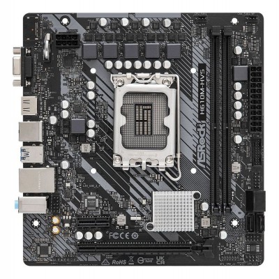 Placa de baza ASRock H610M-HVS, socket 1700, DDR4, mATX Placa de baza ASRock H610M-HVS, socket 1700, DDR4, mATX