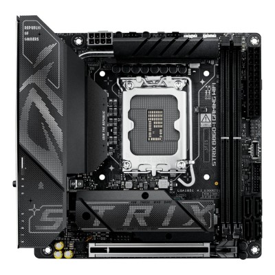 Placa de baza ASUS ROG STRIX B860-I Gaming Wi-Fi, Intel LGA1851, B860, Mini-ITX Placa de baza ASUS ROG STRIX B860-I Gaming Wi-Fi, Intel LGA1851, B860, Mini-ITX