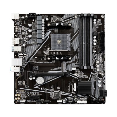 Placa de baza Gigabyte A520M DS3H V2, socket AM4, DDR4, mATX