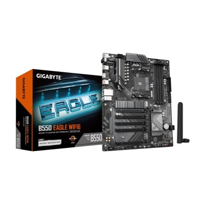 Placa de baza Gigabyte B550 EAGLE WIFI6, AMD AM4, B550, ATX