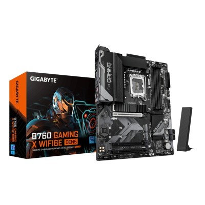 Placa de baza Gigabyte B760 GAMING X WIFI6E GEN5, Intel LGA1700, B760, ATX