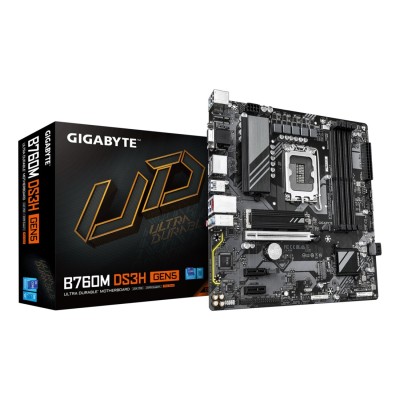 Placa de baza Gigabyte B760M DS3H GEN5 Intel LGA1700 B760 Micro-ATX
